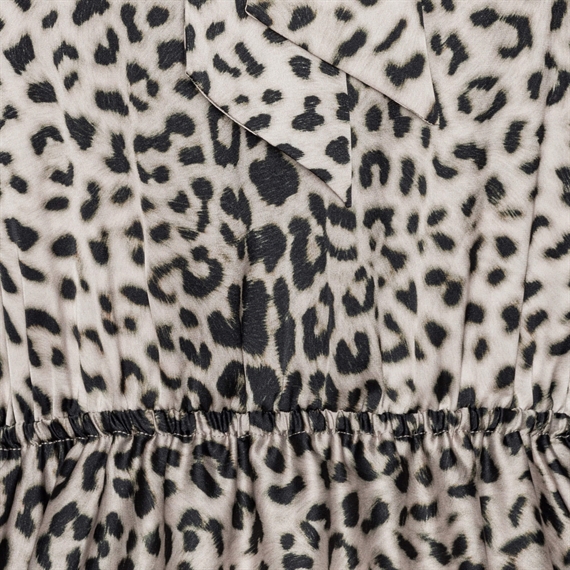 Karmamia Ava Maxi Kjole, Nude Leopard
